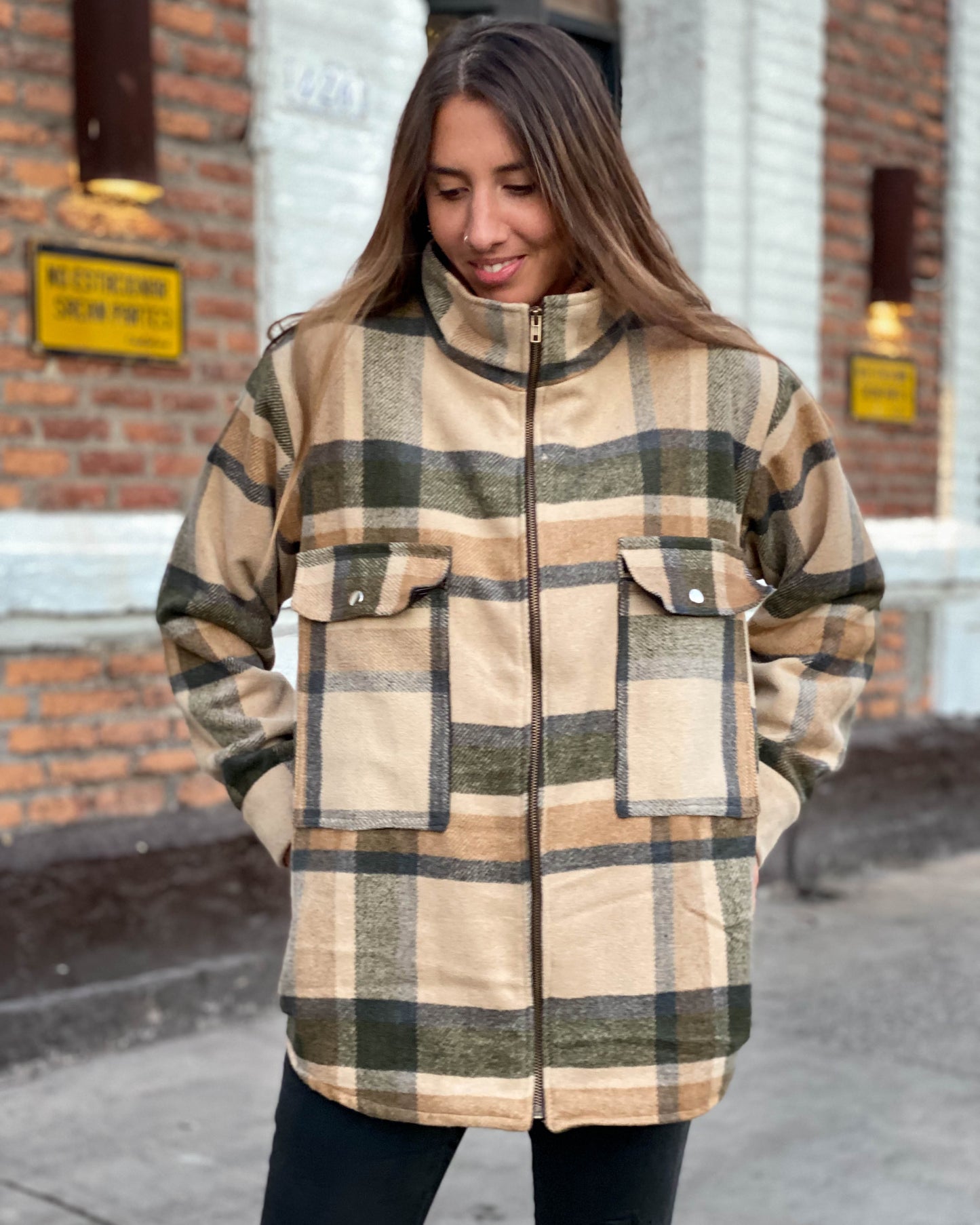 CHAQUETA ESCOCESA.